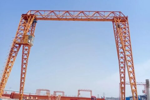 5吨门式起重机技术参数表5吨单梁门式起重机基本尺寸图纸