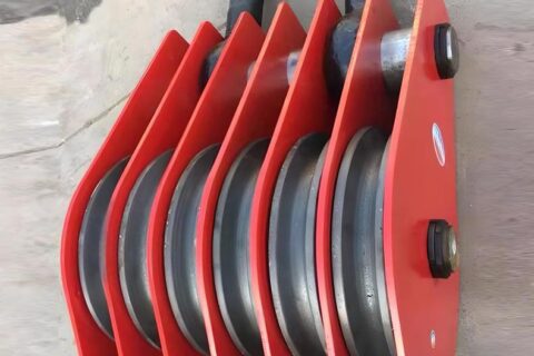 HQGK6系列六轮滑车HQGK6型六轮吊环型滑车