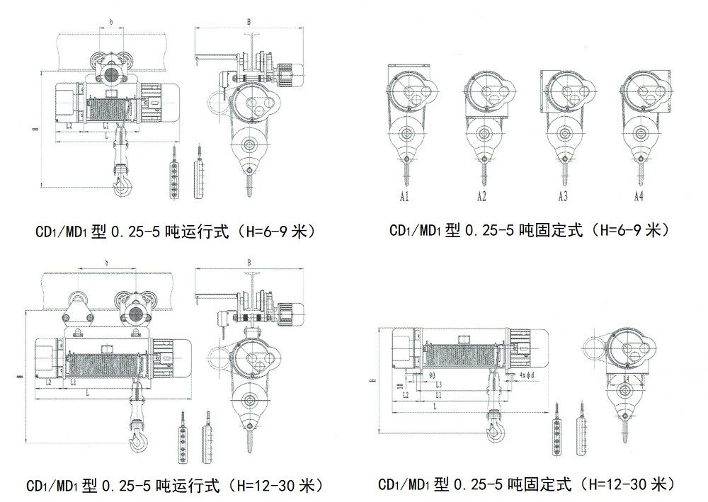 点击查看大图 CD、MD型0.25-5吨电动葫芦外形图.jpg