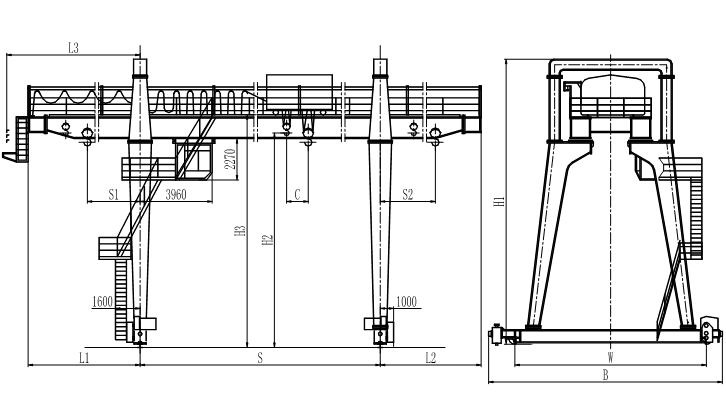 MG型通用门式起重机.png MG型电动双梁门式起重机